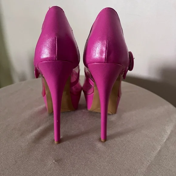 Barbie Pink 6 inch heels Shoe Republic LA - Picture 2 of 8